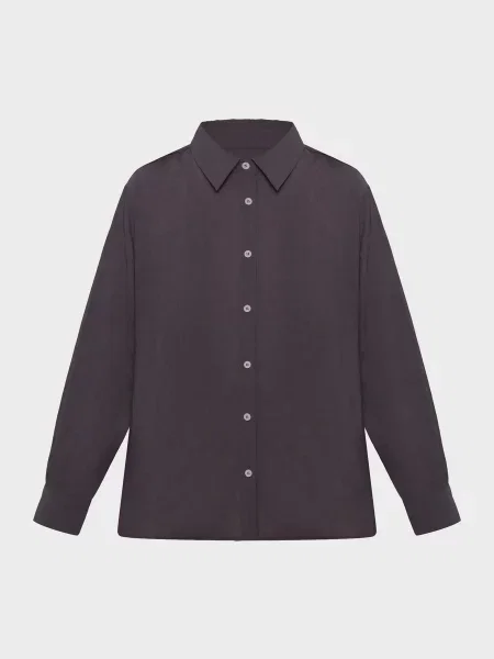 Сорочка повсякденна PRPY віскоза/нейлон сірий
