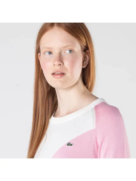 Свитер Lacoste с круглым вырезом