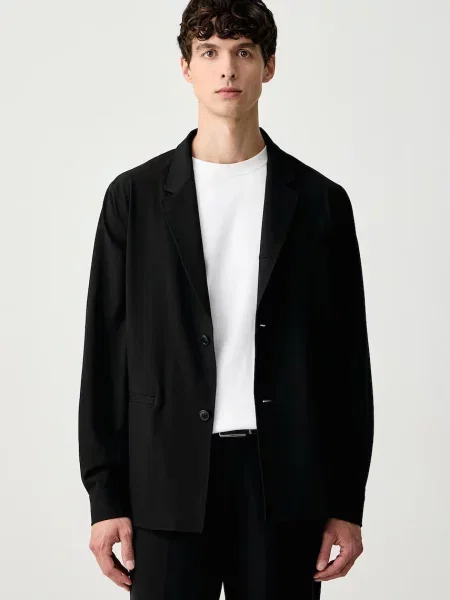 Armani Exchange geacă tip cămașă pentru bărbați negru