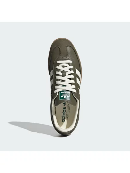 Sneakersy Adidas Originals zamszowe w kamuflażu białe