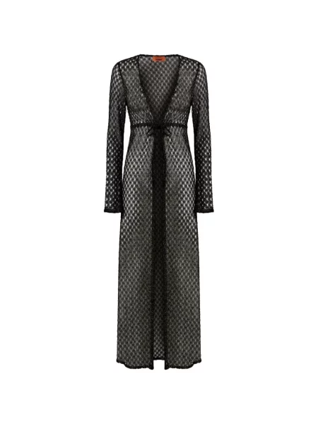 Długi kardigan Missoni czarny