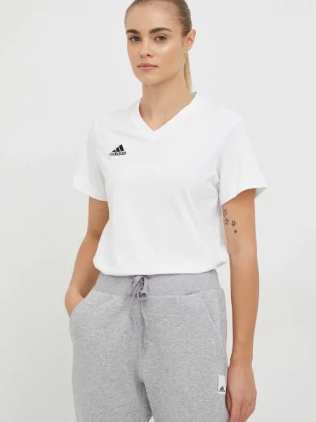 Тениска adidas Performance бяло