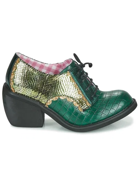 Pantofi Irregular Choice verde