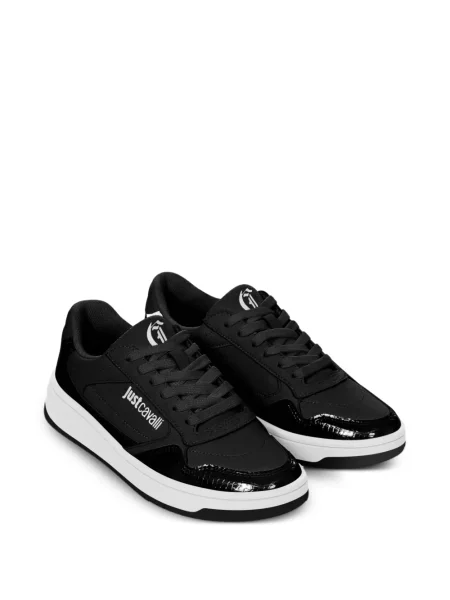 Sneakerși Just Cavalli negru