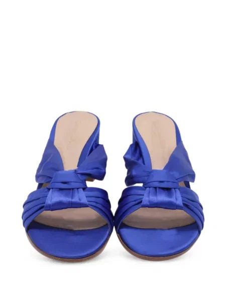 Papuci tip mules Gianvito Rossi albastru