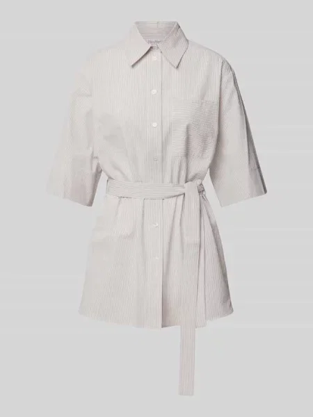 Bluzka z krótkim rękawem i wiązanym paskiem model ‘TEXAS’ Mm By Max Mara