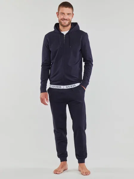 Kalhoty jogger Guess modré