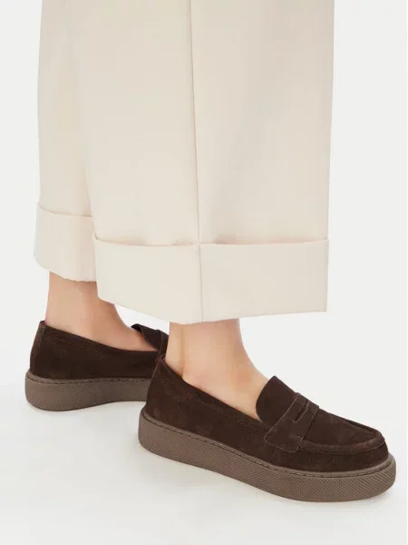 Pantofi loafer Lasocki maro