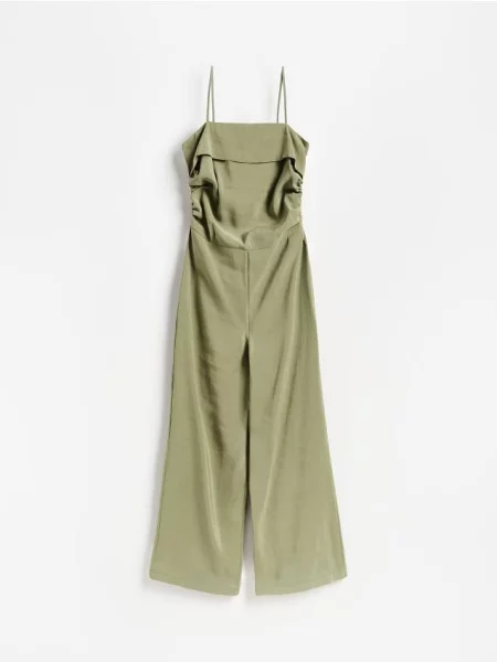 Rochie Reserved din modal verde