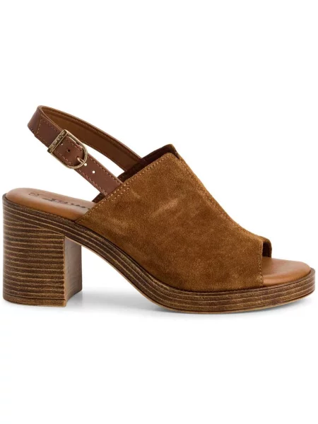 Pantofi Tamaris maro