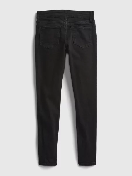 Pantaloni copii Gap negru