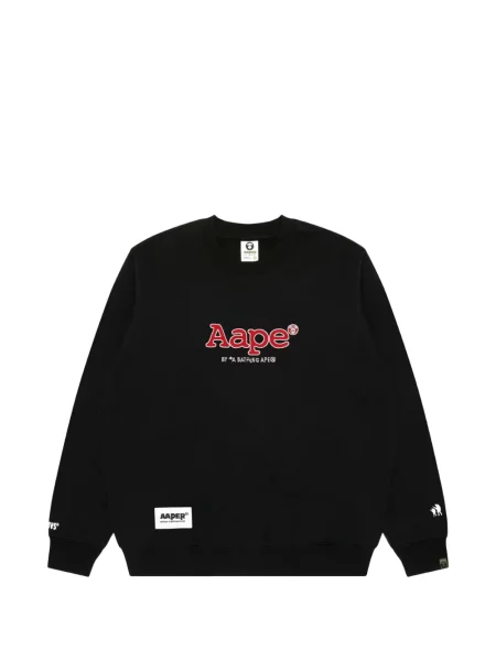 Mikina Aape By *a Bathing Ape® s potiskem černá