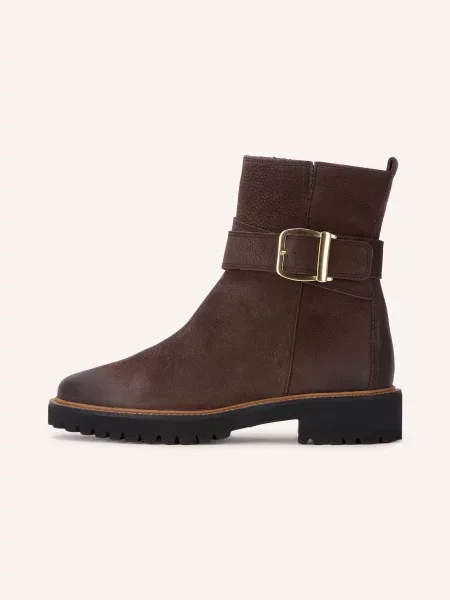 Paul Green Boots tmavě hnědá zelené