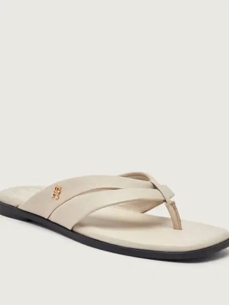 Șlapi Tommy Hilfiger bej