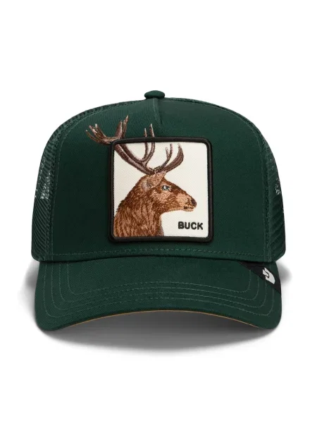 Goorin Bros шапка trucker Over the Line Buck зелено