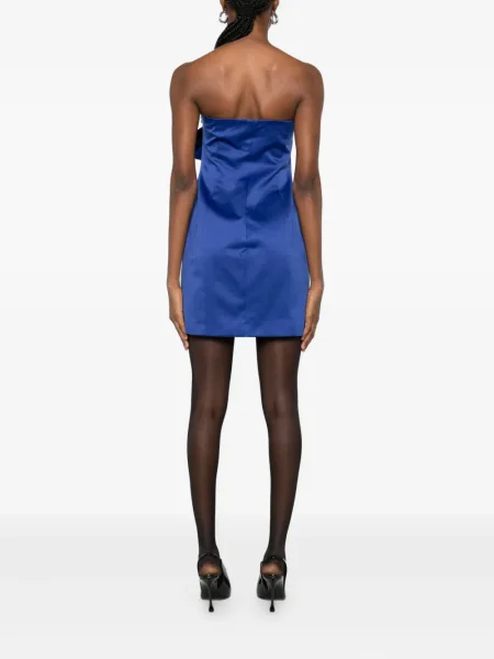Rochie Rotate Birger Christensen cu funde de costum albastru