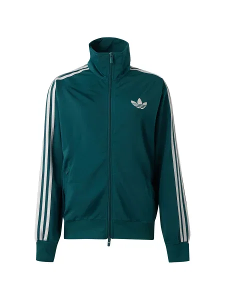 ADIDAS ORIGINALS Hanorac FIREBIRD verde închis / murdar alb