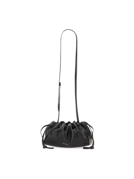 Torebka Mansur Gavriel skórzana czarna