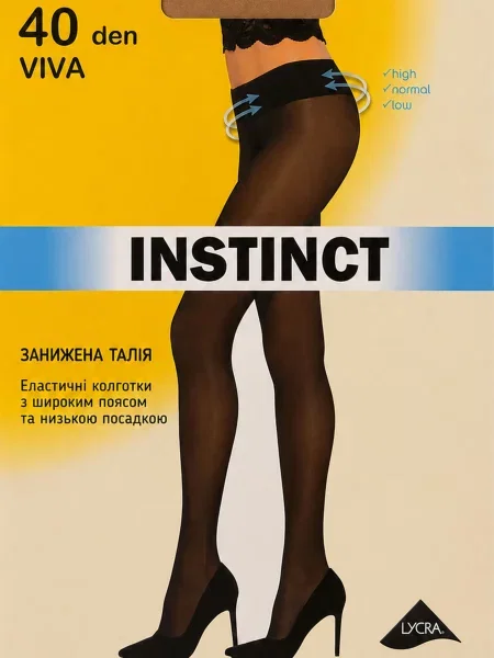 Колготы Instinct черные