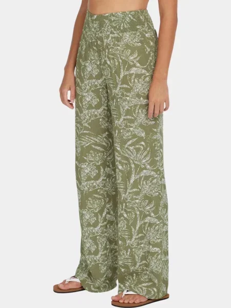 Spodnie O'Neill Johnny Smocked Waist białe