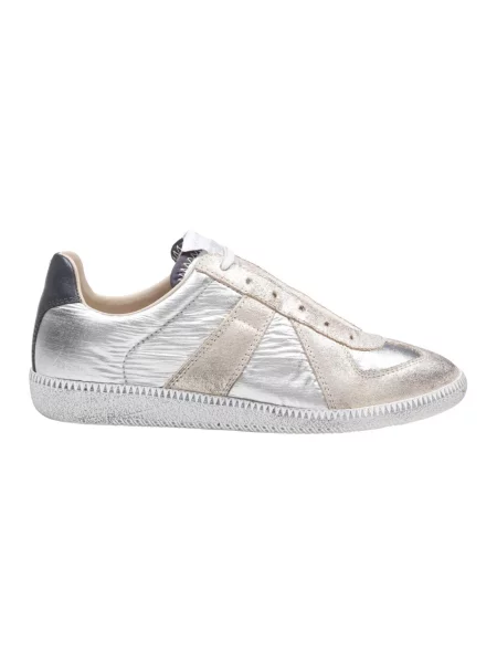 Sneakersy Maison Margiela skórzane szare