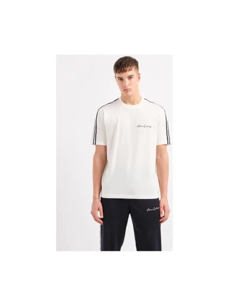 Tricou Eax alb