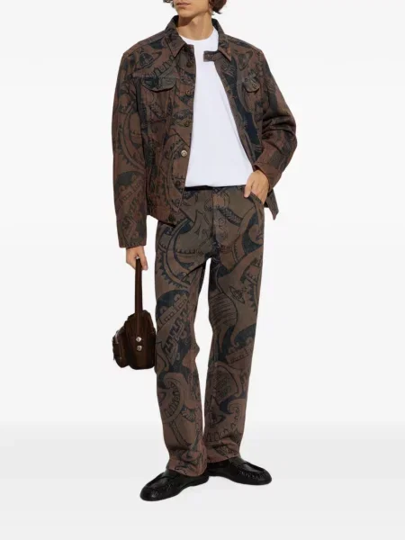 Tricou Marni cu broderie alb