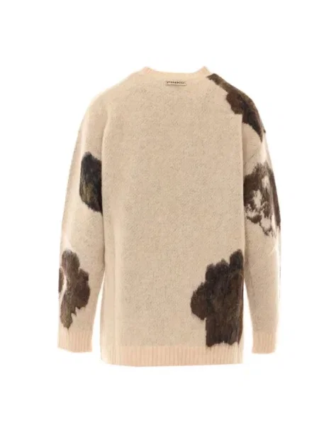 Sweter Pinko wełniany beżowy