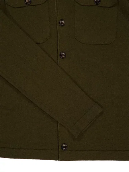 Кашмирена риза Piacenza Cashmere зелено