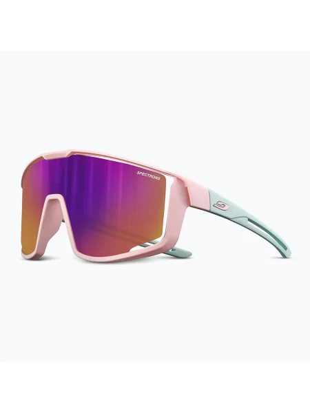 Gyerek napszemüveg Julbo Fury Junior Spectron matt pasztell rózsaszín/pasztell kék/rózsaszín flash Fury Junior Spectron kék