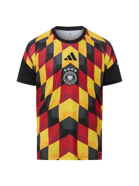 Adidas Originals Koszulka DFB Mężczyźni żółty|wielokolorowy S żółta