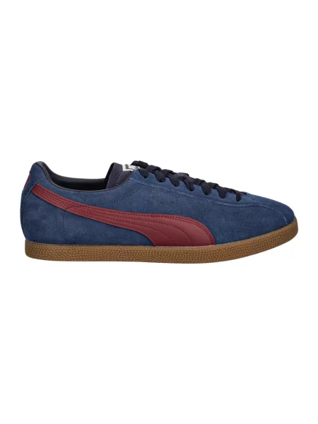 Sneakersy Puma skórzane niebieskie