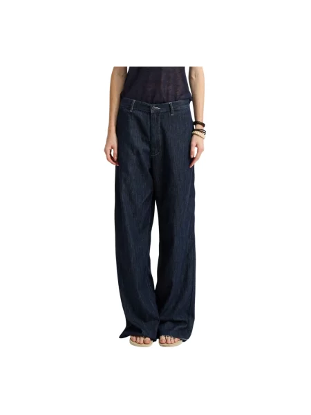 Jeansy Denimist niebieskie