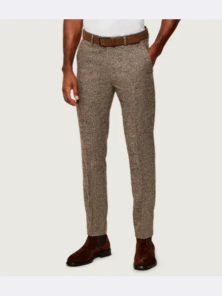 TIGER OF SWEDEN De lână pantaloni Tenuta bej
