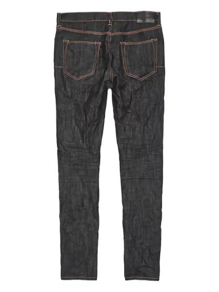 Skinny jeansy skinny Purple Brand czarne