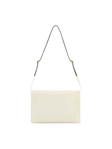 Torebka Jil Sander skórzana biała