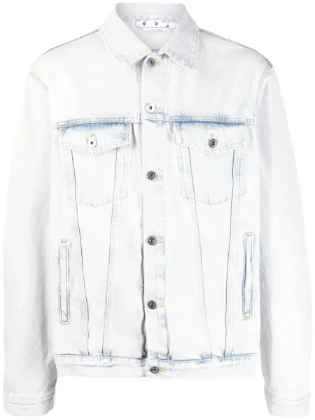 Geacă de blugi Off-white alb