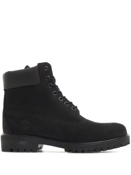 Cizme scurte Timberland din piele de căprioară negru