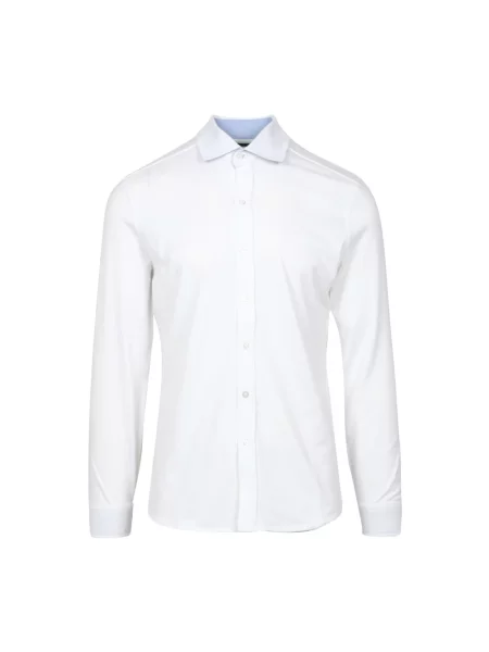 Koszula Fay z twillu biała