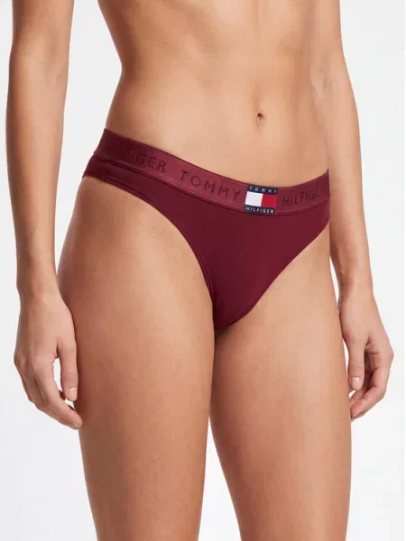 Klasické kalhotky Tommy Hilfiger červené