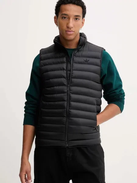 Елек adidas Originals Padded Vest преходен модел черно