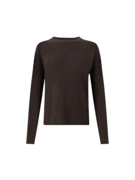 Sweter Zadig & Voltaire z kaszmiru w serca brązowy