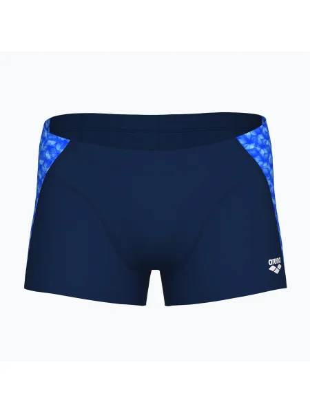 Férfi arena monogramos úszónadrág navy/blue mutlti boxeralsó. Méret: kék