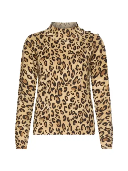 Pulover Marella cu imagine cu model leopard