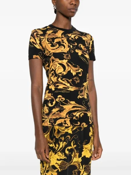 Μπλούζα Versace Jeans Couture με σχέδιο μαύρο