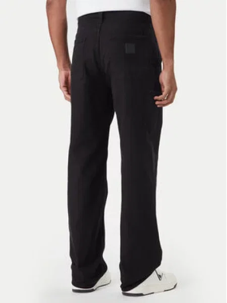 Guess Jeans Džinsai Straight Fit juoda