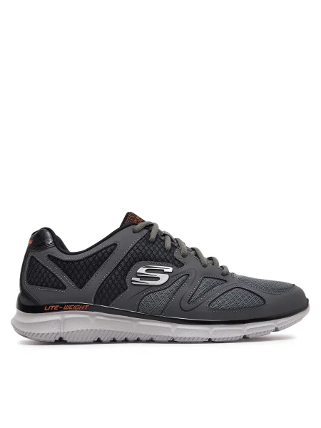 Sneakerși Skechers gri