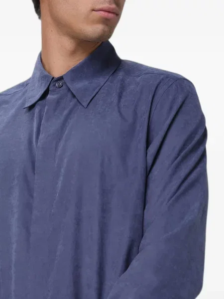 Hosszú ing Emporio Armani kék