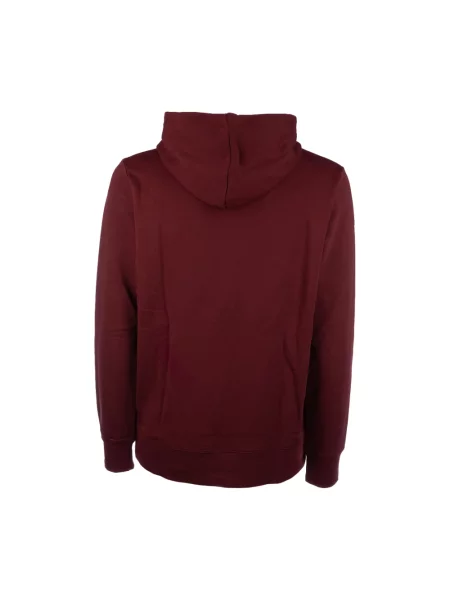 Bluza z kapturem Gant z kapturem czerwona