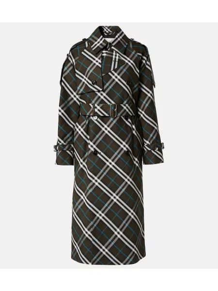 Trencz Burberry w kratkę